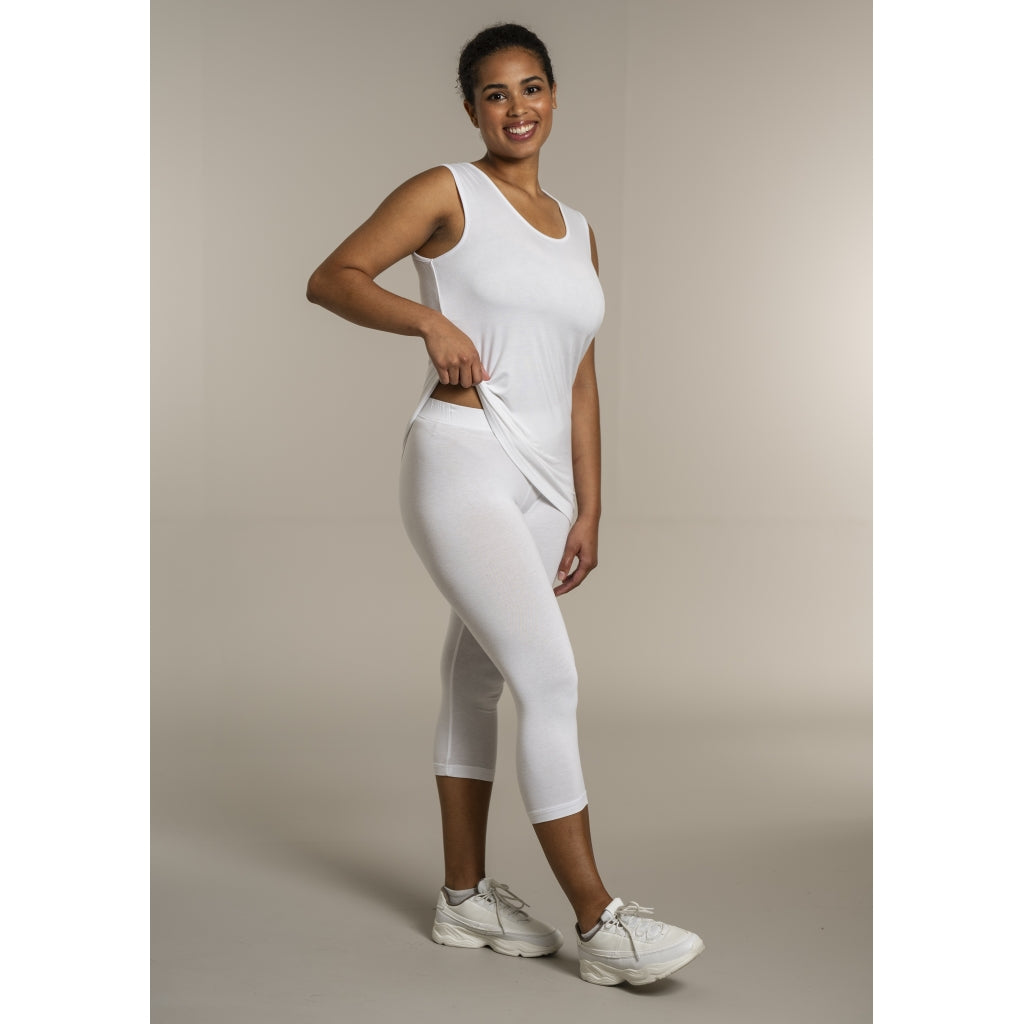 Sandgaard Jersey Leggings 3/4 Leggings White