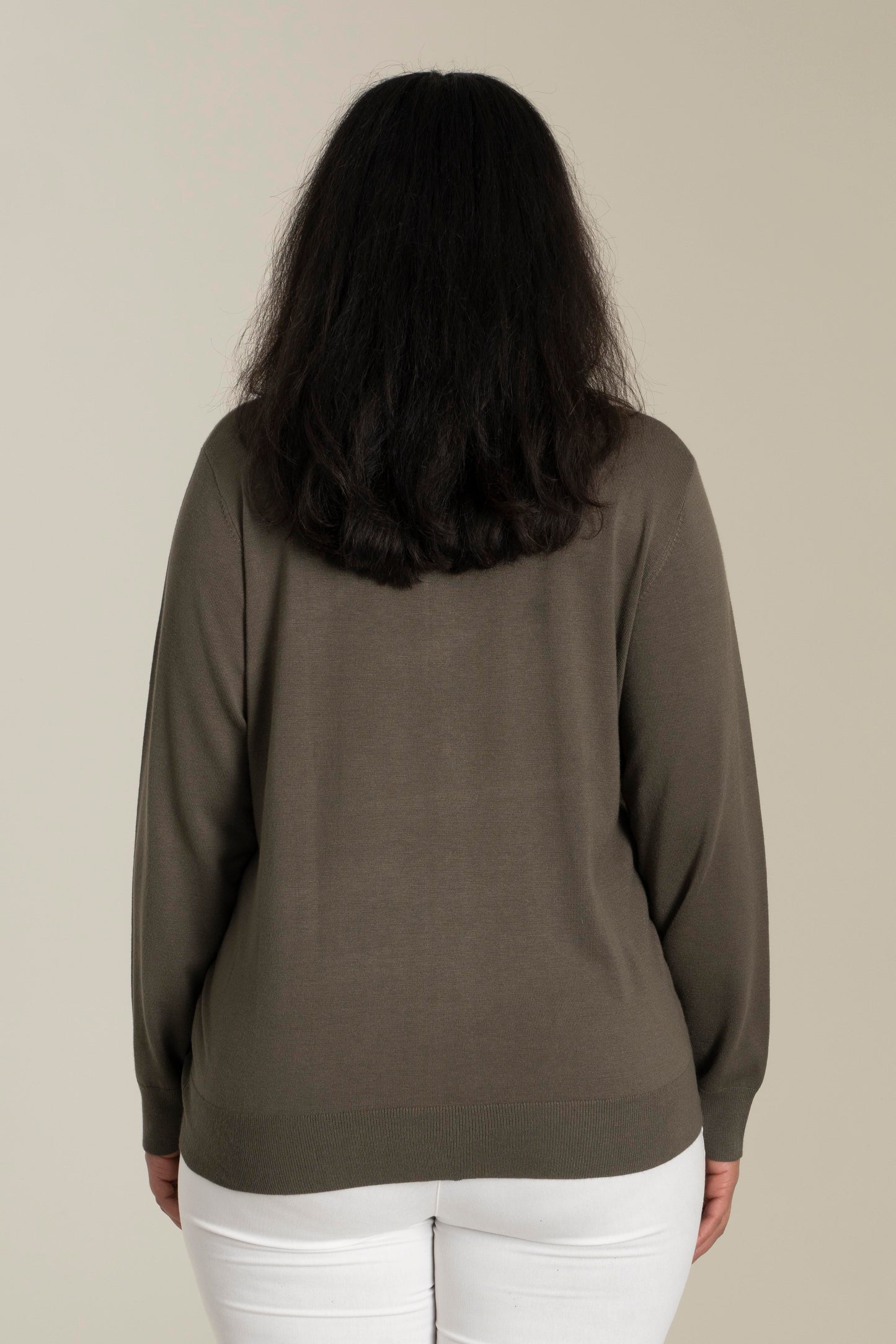 Sandgaard Cardigan Kort Cardigan Army Green