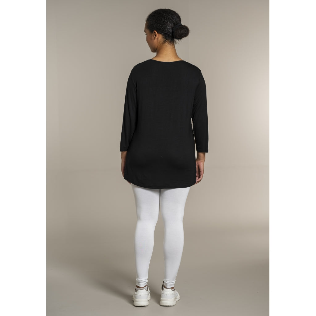 Sandgaard T-shirt with 3/4 sleeves T-Shirt 1 Black