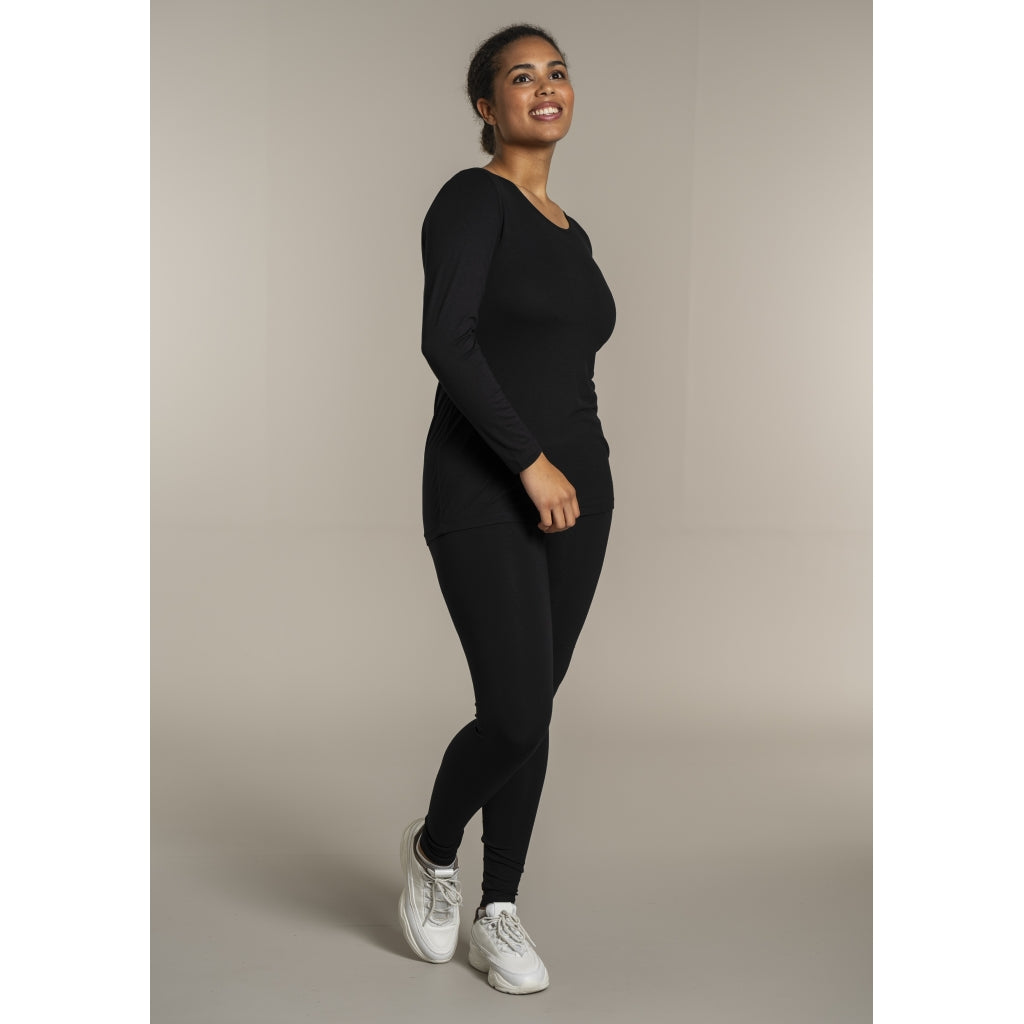 Sandgaard T-shirt with 3/4 sleeves T-Shirt 1 Black