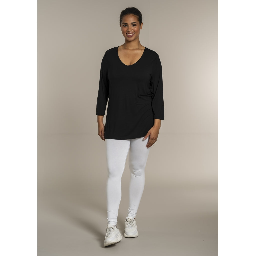 Sandgaard T-shirt with 3/4 sleeves T-Shirt 1 Black
