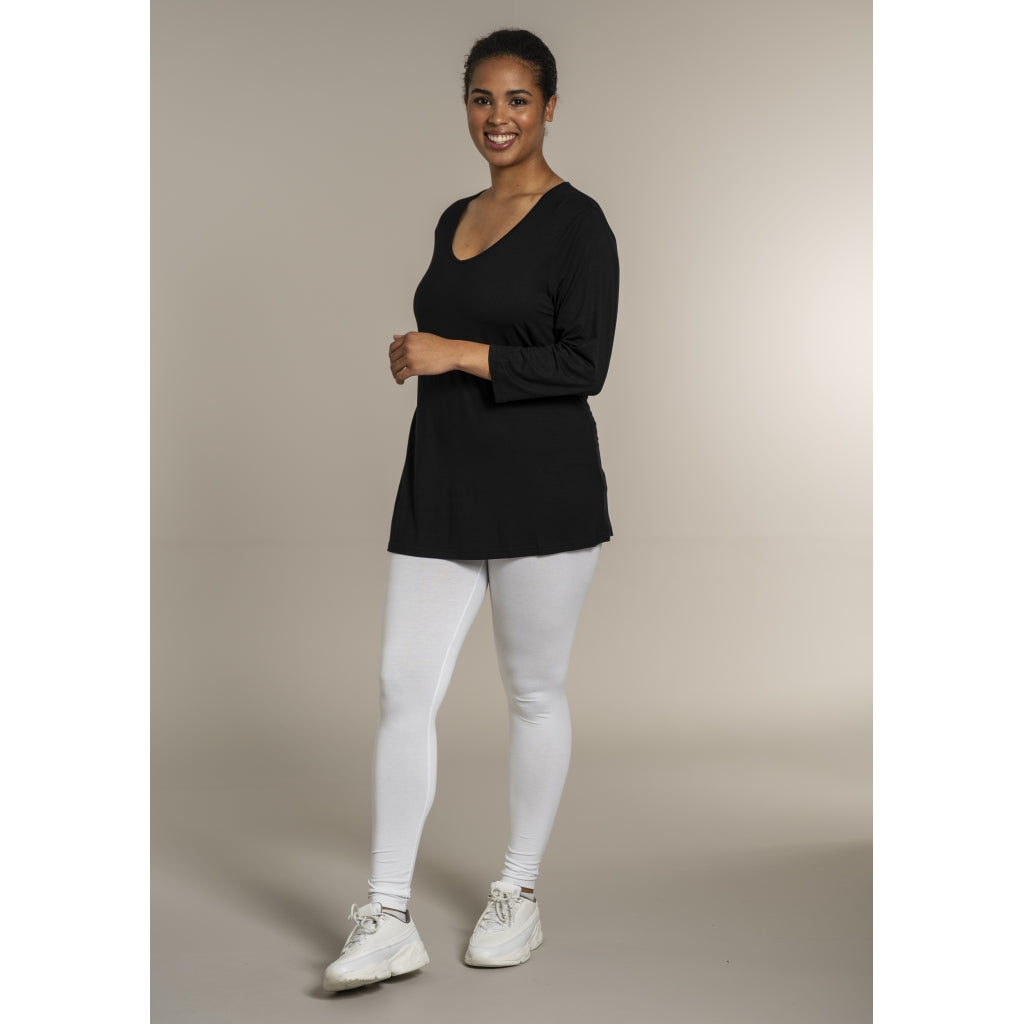 Sandgaard T-shirt with 3/4 sleeves T-Shirt 1 Black