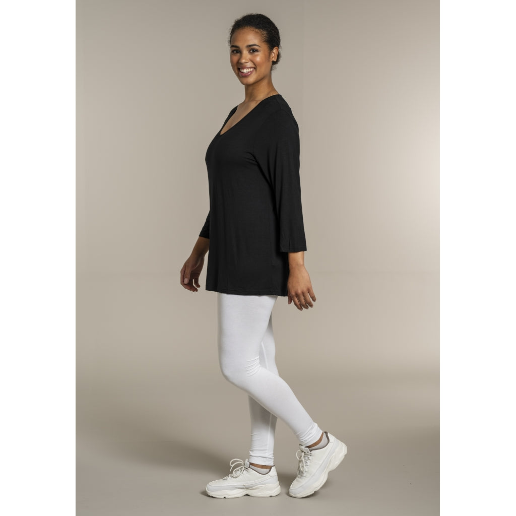 Sandgaard T-shirt with 3/4 sleeves T-Shirt 1 Black
