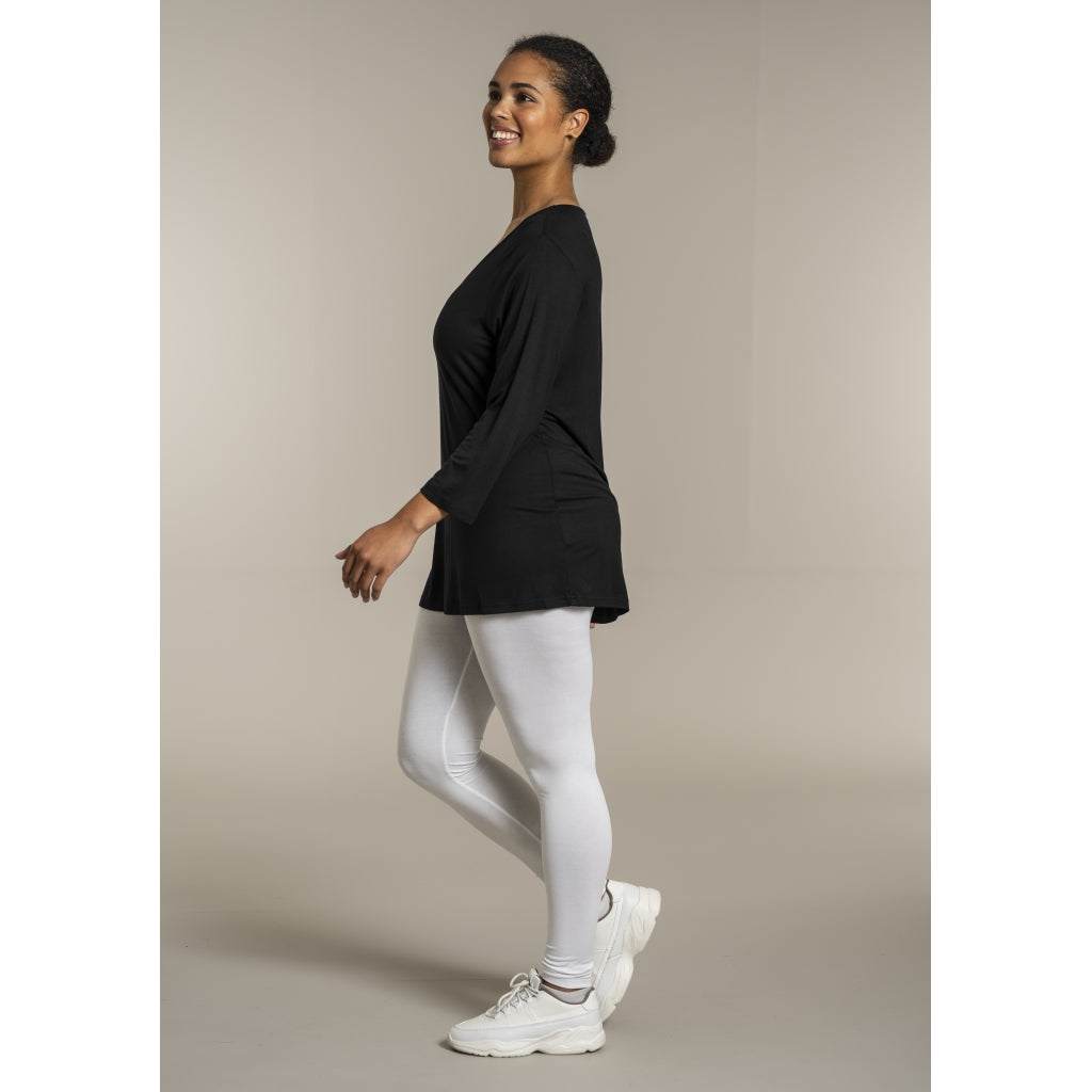 Sandgaard T-shirt with 3/4 sleeves T-Shirt 1 Black