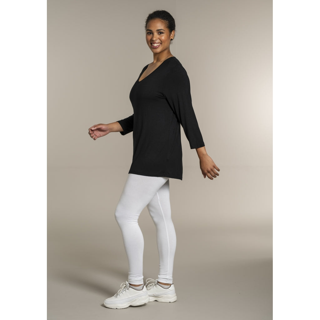 Sandgaard T-shirt with 3/4 sleeves T-Shirt 1 Black