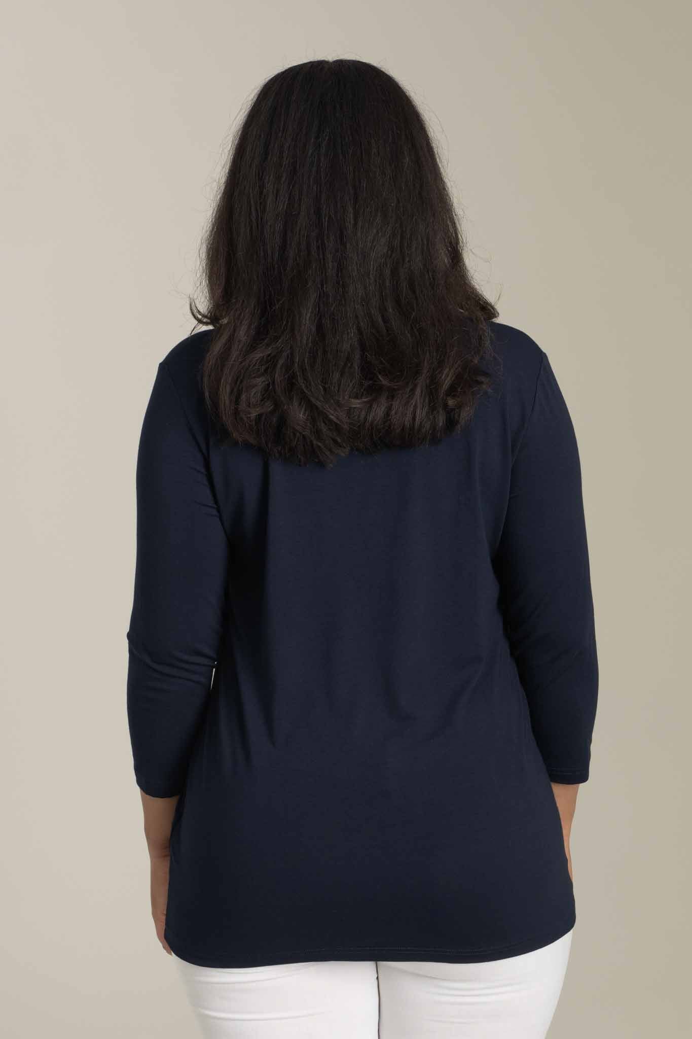 Sandgaard T-shirt with 3/4 sleeves T-Shirt Dark Blue