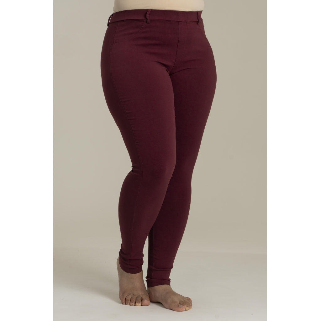 Sandgaard Bengaline Leggings Leggings Bordeaux