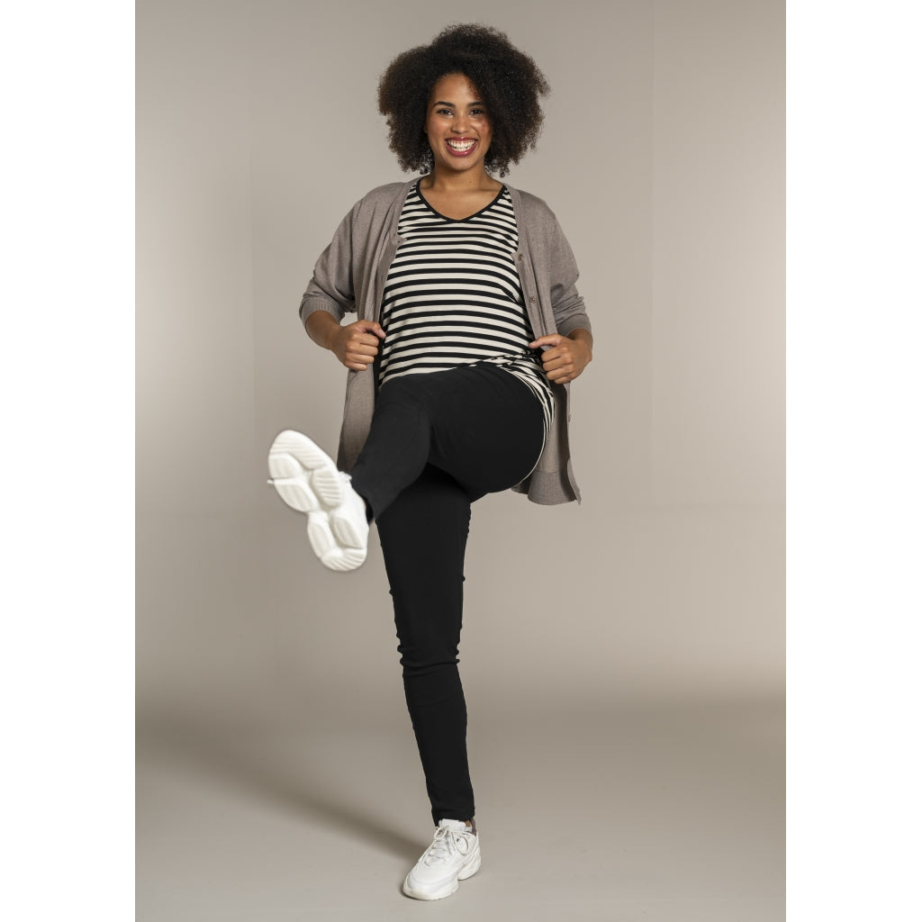 Sandgaard Cardigan Kort Cardigan Beige melange