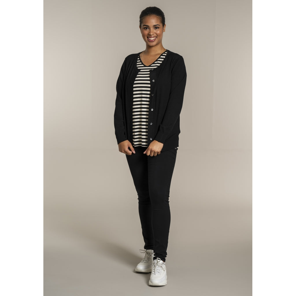 Sandgaard Cardigan Kort Cardigan Black