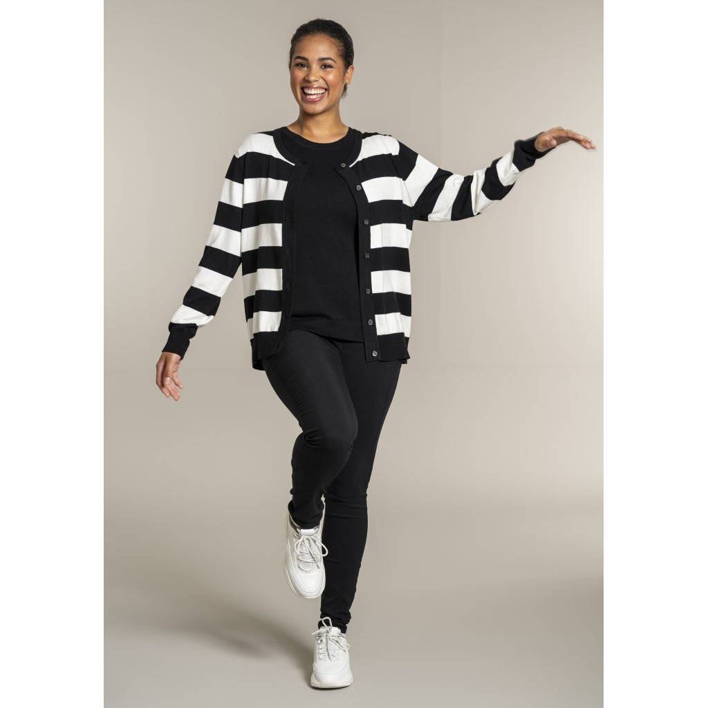 Sandgaard Helsinki - Cardigan Cardigan Black/Offwhite