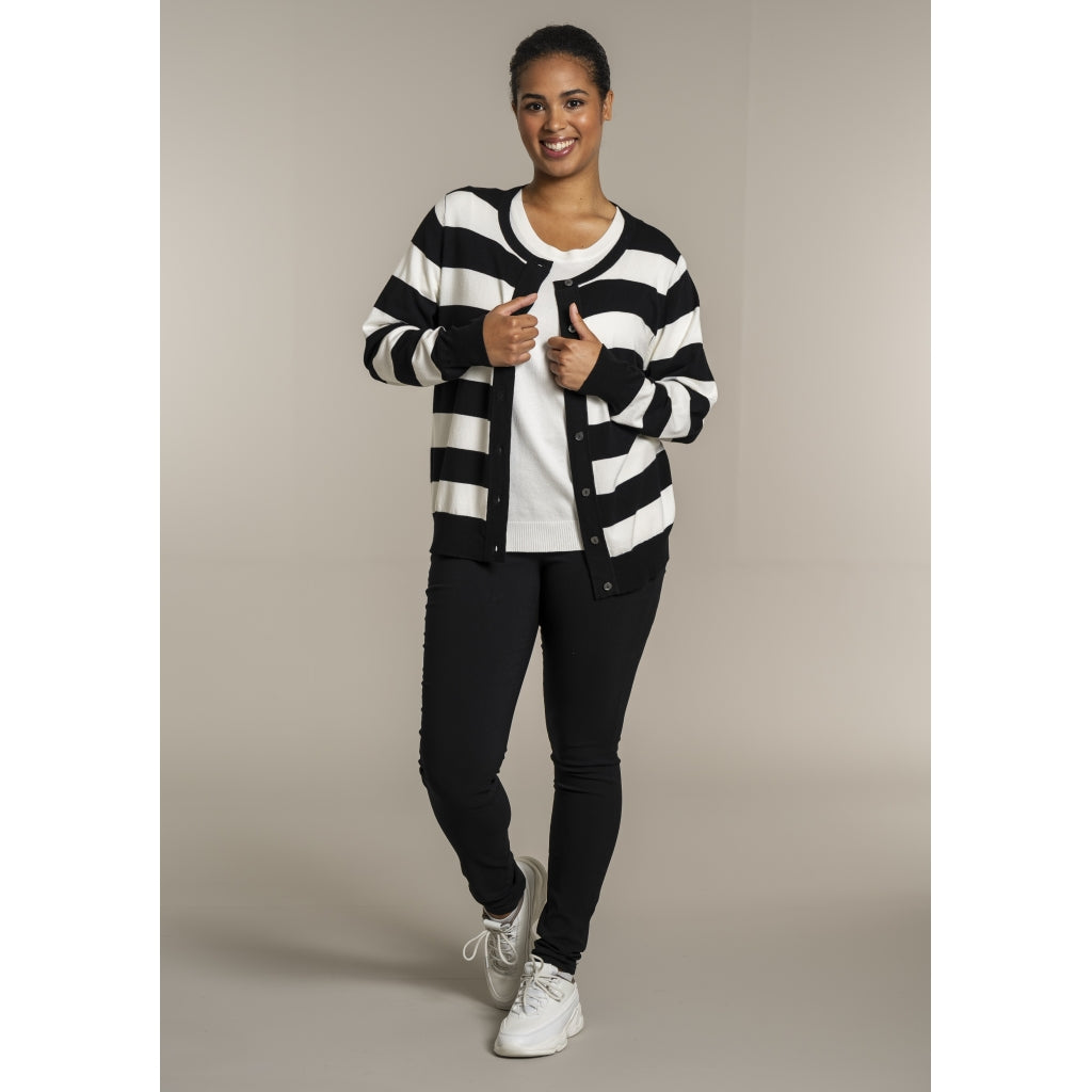 Sandgaard Helsinki - Cardigan Cardigan Black/Offwhite