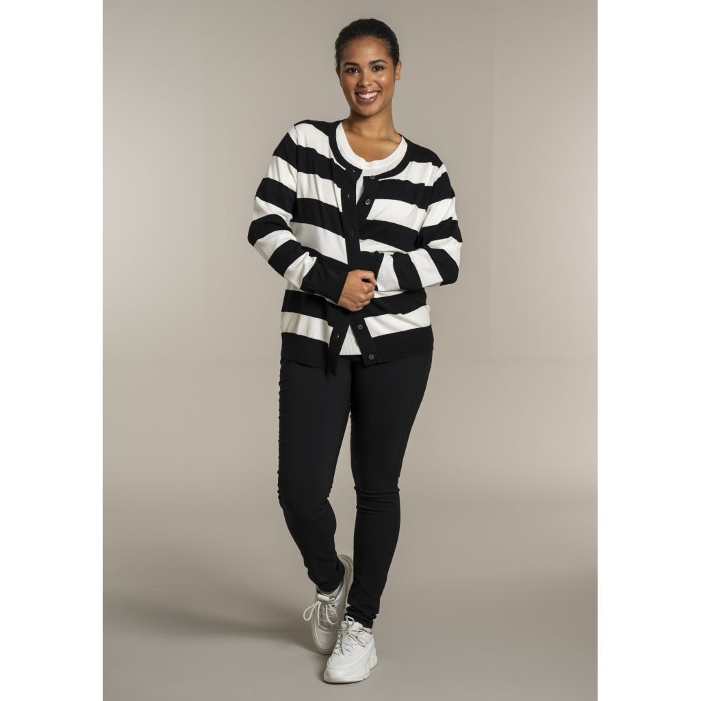 Sandgaard Helsinki - Cardigan Cardigan Black/Offwhite