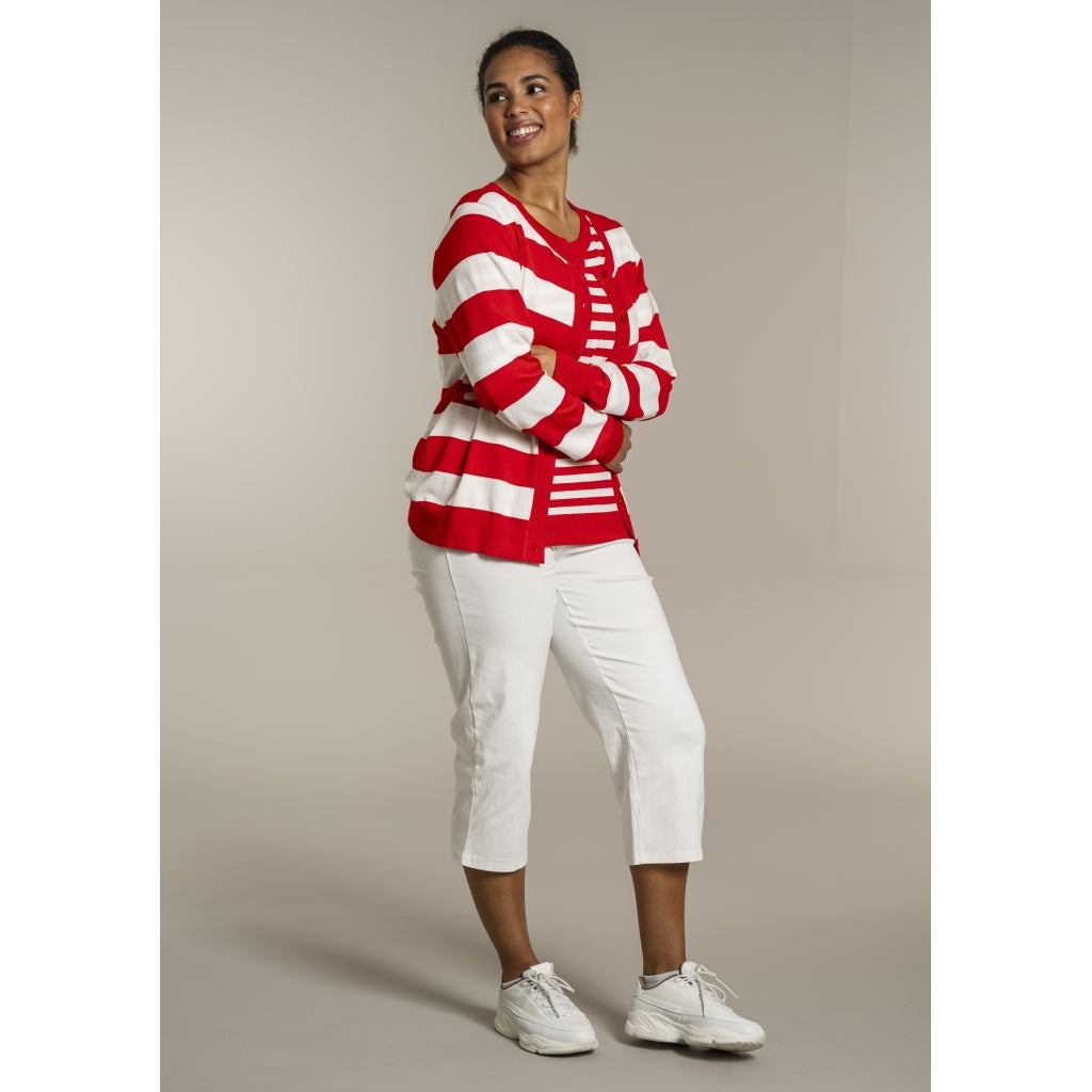 Sandgaard Helsinki - Cardigan Cardigan Mandarin/Offwhite