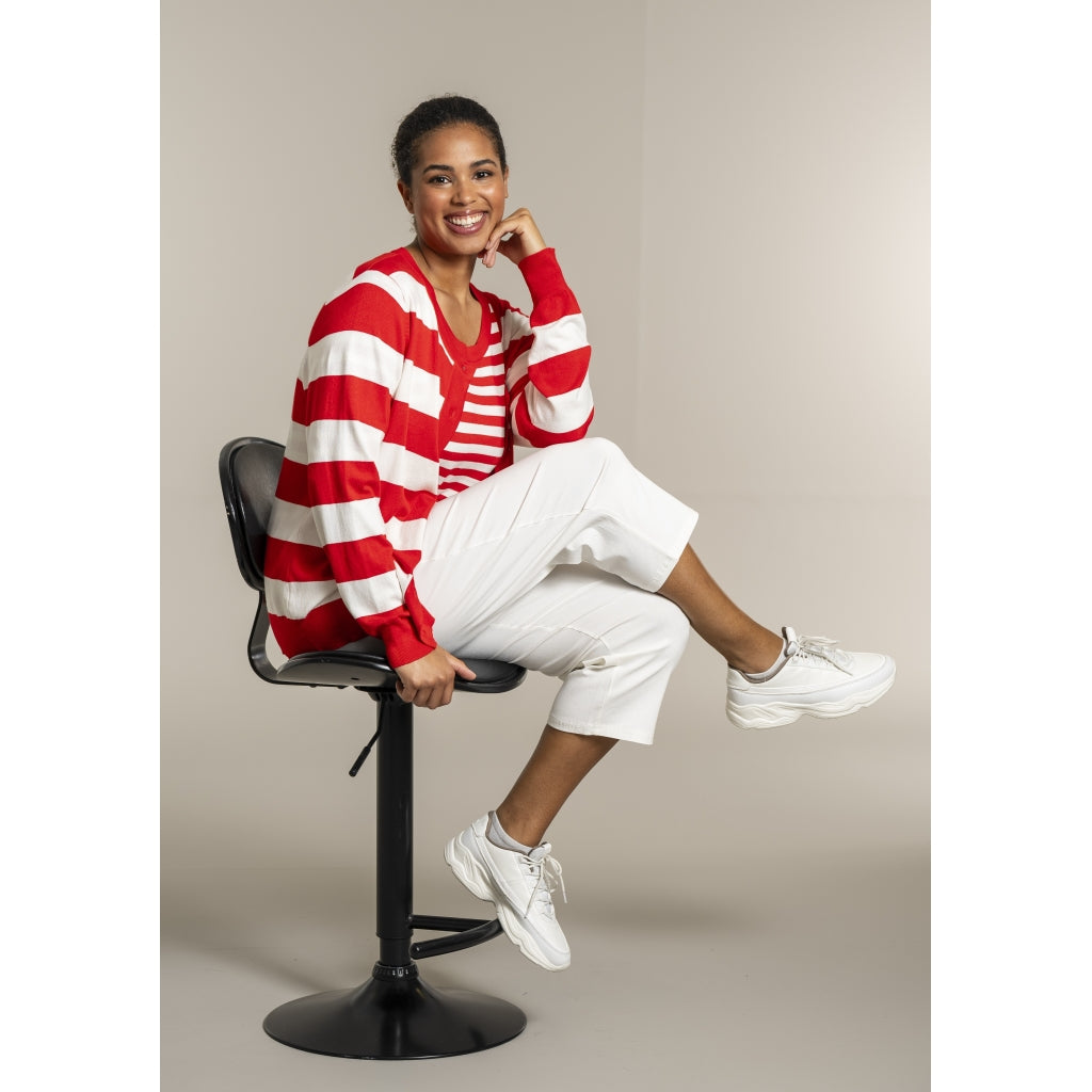 Sandgaard Helsinki - Cardigan Cardigan Mandarin/Offwhite
