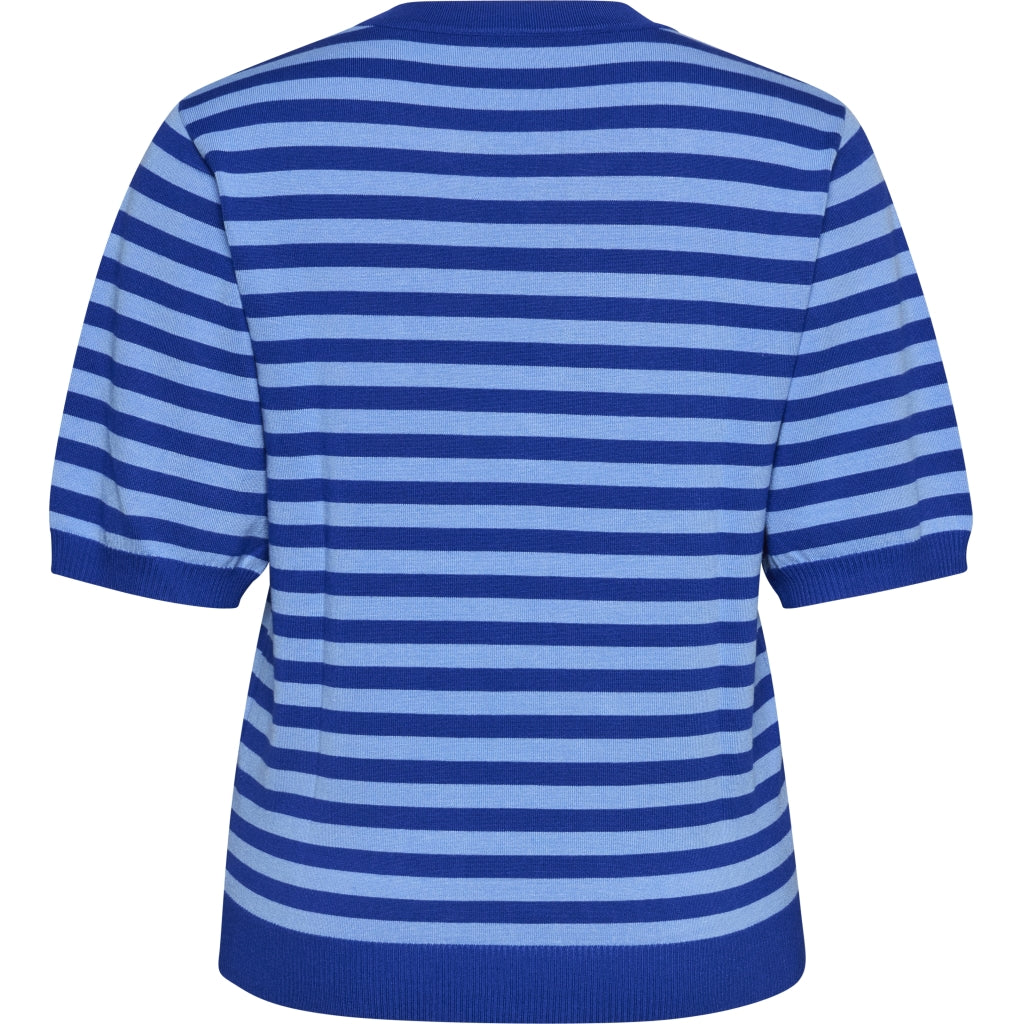Sandgaard Helsinki - T-shirt - Stripes T-Shirt Cobolt Blue/Light Blue