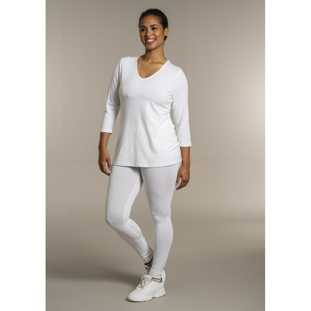 Sandgaard Jersey Leggings Leggings White