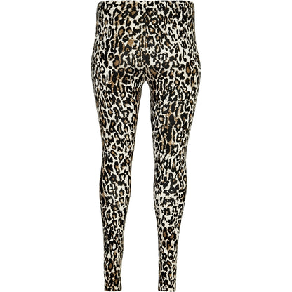 Sandgaard Leo Jersey Leggings Leggings Brown Leoprint