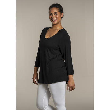 Sandgaard T-shirt with 3/4 sleeves T-Shirt 1 Black