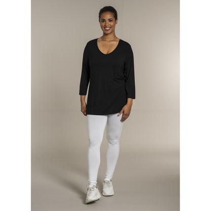 Sandgaard T-shirt with 3/4 sleeves T-Shirt 1 Black